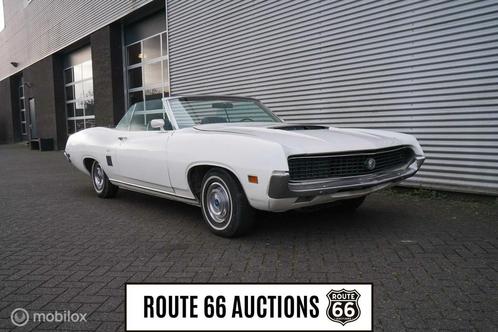 Ford USA Torino 1970 | Route 66 Auctions, Autos, Oldtimers & Ancêtres, Entreprise, Achat, Toit ouvrant, Ford, Essence, Cabriolet