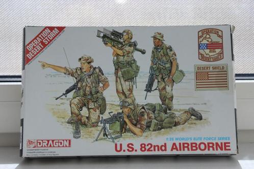 MODELBOUW U.S. 82ND AIRBORNE 1/35, Hobby en Vrije tijd, Modelbouw | Figuren en Diorama's, Ophalen of Verzenden
