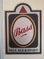Oude grote sticker brouwerij Bass Pale 1982, Ophalen of Verzenden, Zo goed als nieuw