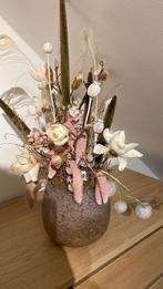 Lentestuk in pot van rasteli, Huis en Inrichting, Woonaccessoires | Droogbloemen, Ophalen, Zo goed als nieuw