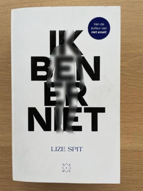 Ik ben er  niet - Lize Spit, Livres, Romans, Comme neuf, Belgique, Enlèvement