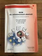 QCM de raisonnement abstrait des concours européens, Livres, Enlèvement ou Envoi, Comme neuf