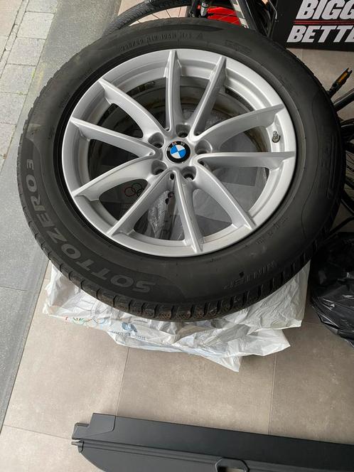 BMW X3 X4 velgen 18” met winterbanden G01 G02, Auto-onderdelen, Banden en Velgen, Band(en), Winterbanden, 18 inch, Ophalen