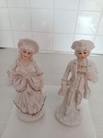 Koppel in porselein in zeer mooie staat., Antiek en Kunst, Ophalen