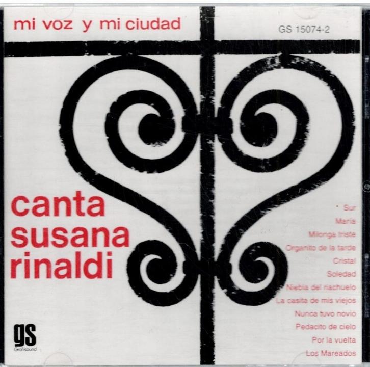 cd   /   Susana Rinaldi – Mi Voz Y Mi Ciudad, CD & DVD, CD | Autres CD, Enlèvement ou Envoi