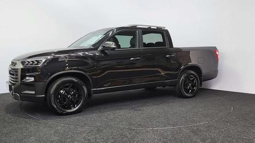 SsangYong Musso Grand Musso 2.2d ~ Blackline ~ Full ~ 4x4 ~, Auto's, SsangYong, Bedrijf, Te koop, Musso, ABS, Achteruitrijcamera