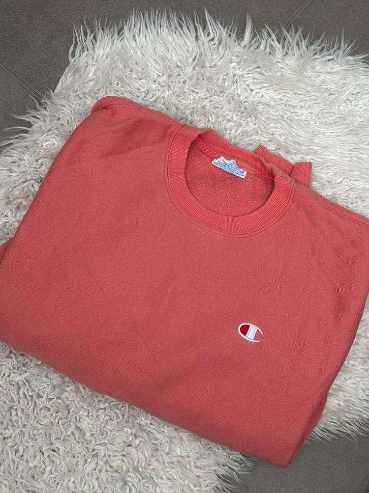 Champion Reverse sweatshirt – maat M (valt als EU 38/40), Kleding | Heren, T-shirts, Nieuw, Maat 48/50 (M), Roze, Ophalen of Verzenden