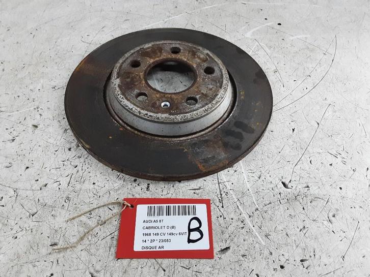 FREIN DISQUE ARRIÈRE Audi A5 Cabrio (8F7) (01-2009/12-2017), Autos : Pièces & Accessoires, Freins & Transmission, Audi, Utilisé