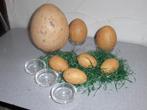 pasen  8 eieren in steen, Comme neuf, Enlèvement ou Envoi