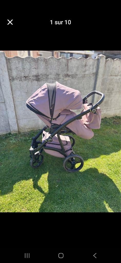 Poussette 3 en 1 Tako Baby, Enfants & Bébés, Poussettes & Combinaisons, Utilisé, Poussette, Autres marques, Pneus, Avec nacelle