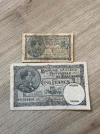 1&5 frank biljet Albert 1, Postzegels en Munten, Bankbiljetten | België, Ophalen of Verzenden