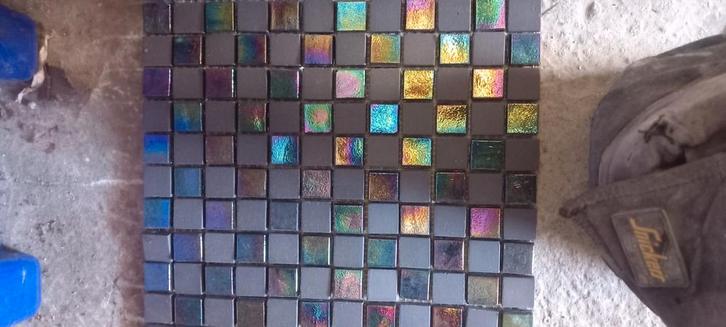 Sicis Glasmozaiek goede  italiaanse kwaliteit   wegens misko, Doe-het-zelf en Bouw, Tegels, Zo goed als nieuw, Ophalen
