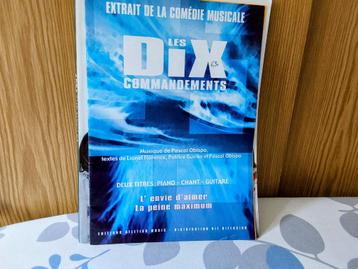 partitions extrait de la comédie Dix commandements beschikbaar voor biedingen