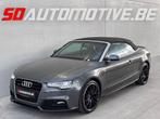 Audi A5 Cabriolet QUATTRO, Auto's, Automaat, 4 zetels, Zwart, Leder