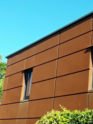 Cassettes de façade en acier corten