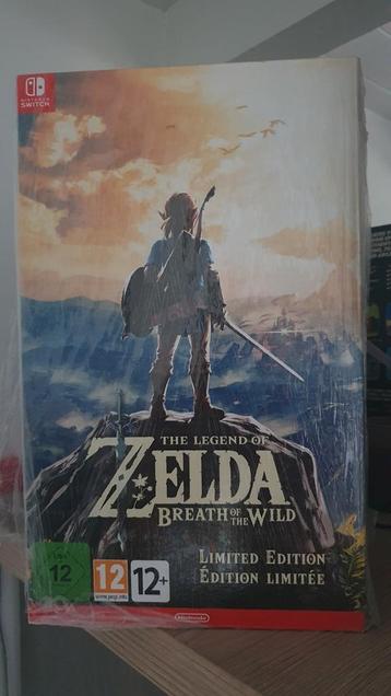 Zelda Breath of the wild limited edition sealed