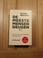 De meeste mensen deugen - Rutger Bregman, Boeken, Ophalen of Verzenden, Zo goed als nieuw, Maatschappij en Samenleving, Rutger Bregman
