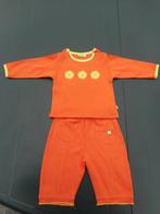 Oranje setje (T-shirt + broekje) Ducky Beau Mini maat 68, Enlèvement ou Envoi, Utilisé, Pantalon