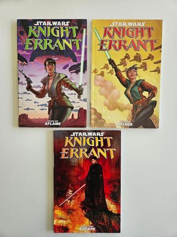 Star Wars Knight Errant volym I, II and III - Complete serie beschikbaar voor biedingen