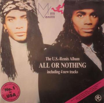 vinyl: Milli Vanilli – All Or Nothing - The U.S.-Remix Album beschikbaar voor biedingen
