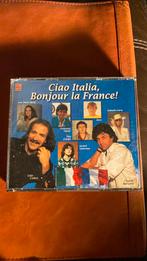 DUBBELE CD CIAO ITALIA,BONJOUR LA FRANCE ! GLOEDNIEUW !!, Cd's en Dvd's, Ophalen of Verzenden, Zo goed als nieuw