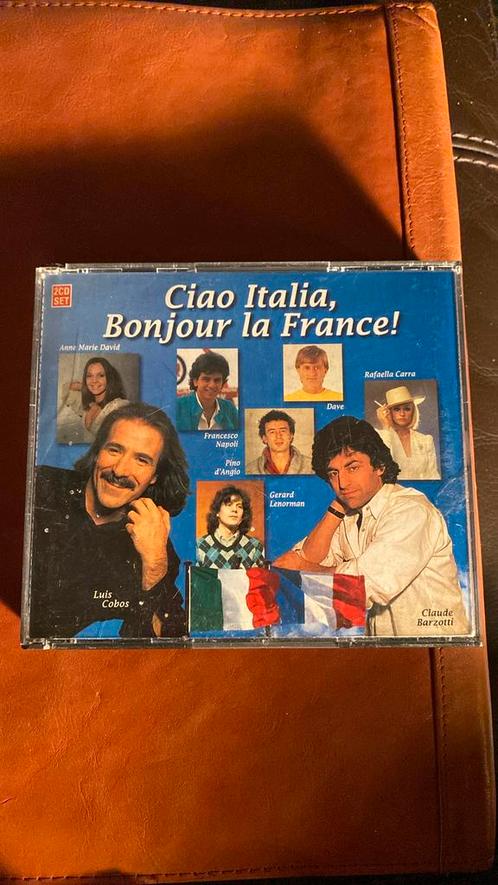 DUBBELE CD CIAO ITALIA,BONJOUR LA FRANCE ! GLOEDNIEUW !!, Cd's en Dvd's, Cd's | Kinderen en Jeugd, Zo goed als nieuw, Ophalen of Verzenden
