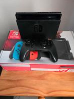 Switch met een professionele controller zonder joycons+smash, Ophalen of Verzenden, Gebruikt, Met games, Switch Original