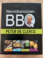 Kookboeken wereldkampioen BBQ Peter de Clercq, Nieuw, Ophalen