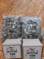 200 Strongbird clips + 200 vis INOX 4.5x50mm, Enlèvement ou Envoi, Neuf