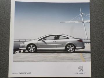 Brochure de la Peugeot 407 Coupé 2010
