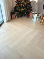 23m2 visgraat laminaat, natuur eik + ondervloer, Neuf, Aggloméré, Enlèvement, Bois