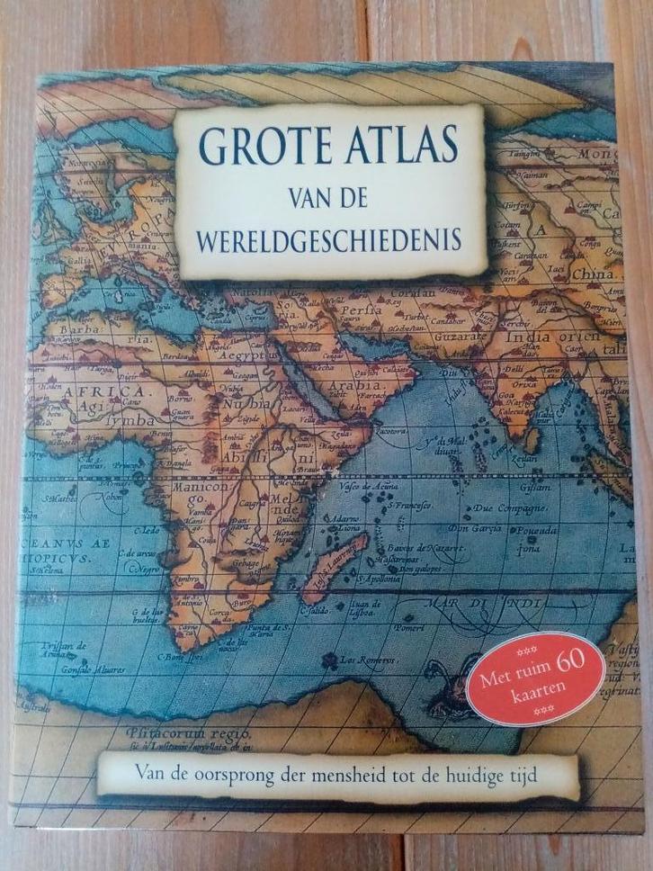 Grote atlas van de wereldgeschiedenis, Livres, Histoire mondiale, Comme neuf, Amérique du Sud, Enlèvement ou Envoi