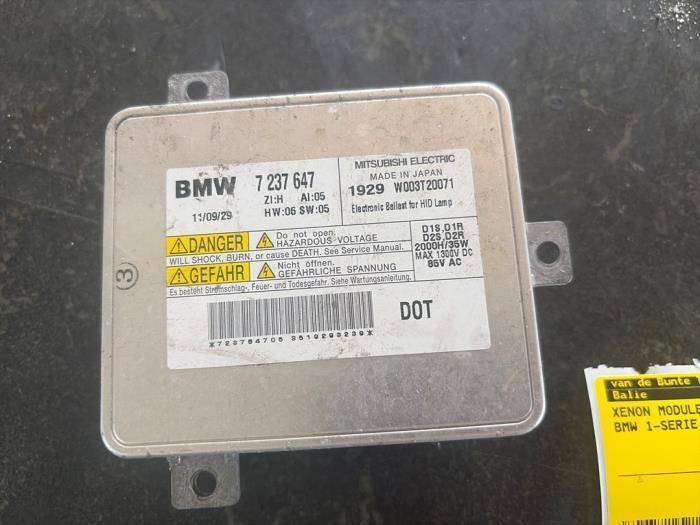 Module Xenon d'un BMW 1-Serie, Autos : Pièces & Accessoires, Éclairage, BMW, Utilisé, 3 mois de garantie, Enlèvement ou Envoi