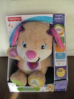 SPREKENDE knuffel van Fisher Price, Comme neuf, Autres types, Sonore, Enlèvement ou Envoi