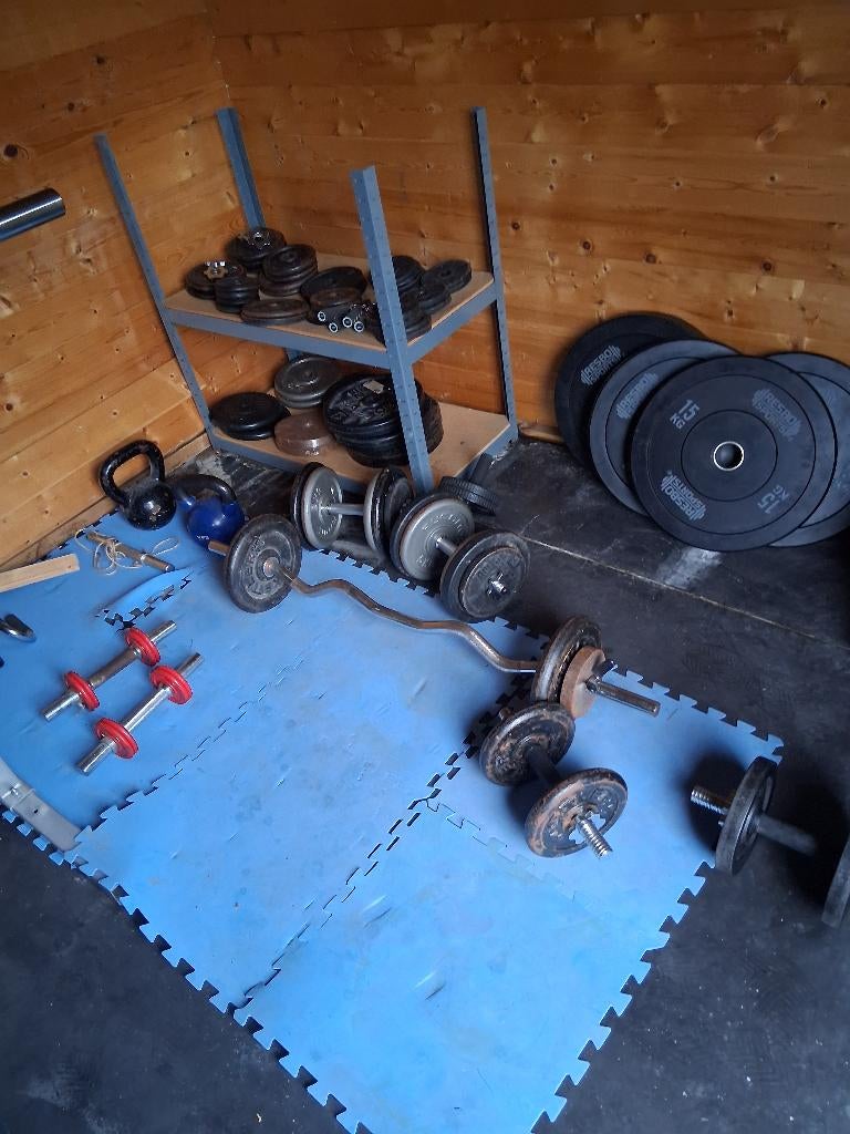 Fitnesmateriaal, Sport en Fitness, Fitnessapparatuur, Gebruikt, Armen, Borst, Rug, Ophalen