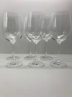 6 kristallen Wijnglazen 550 ml, Huis en Inrichting, Ophalen, Glas of Glazen, Effen, Glas