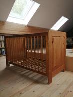 Grenen babybedje, Kinderen en Baby's, Ophalen, Gebruikt, Minder dan 140 cm, Matras