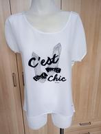 L T-shirt, Kleding | Dames, T-shirts, Ophalen of Verzenden, Wit
