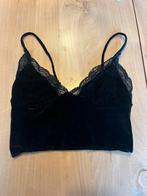 Top Bershka Noir, Sans manches, Enlèvement ou Envoi, Taille 34 (XS) ou plus petite, Porté