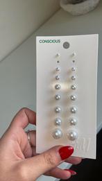 Lot boucles d’oreilles perles 8 paires plusieurs tailles, Handtassen en Accessoires, Piercings, Zo goed als nieuw