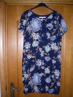 Donkerblauw kleed met korte mouwen, Comme ça, maat 40, Kleding | Dames, Maat 38/40 (M), Blauw, Zo goed als nieuw, Knielengte