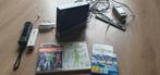 Nintendo Wii + balance board, Games en Spelcomputers, Spelcomputers | Nintendo Wii, Ophalen, Zo goed als nieuw, Met 2 controllers