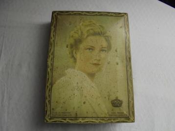Vintage blikken doos Koningshuis beschikbaar voor biedingen