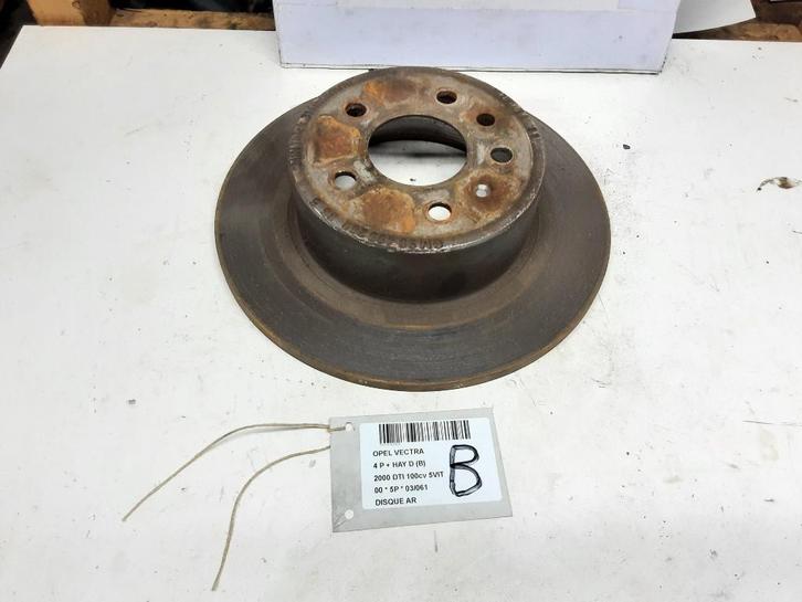 REMSCHIJF ACHTER Opel Vectra B (38) (01-1995/07-2003), Auto-onderdelen, Remmen en Aandrijving, Opel, Gebruikt