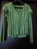 groene blouse, Maat 38/40 (M), Verzenden, Zara, Gedragen