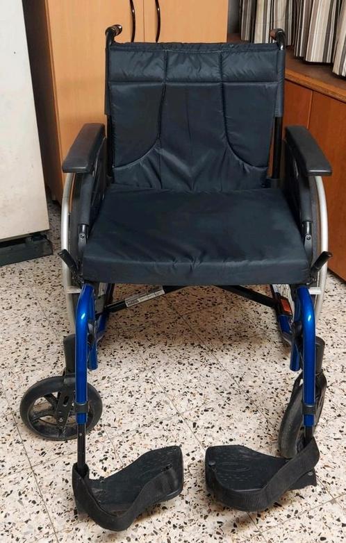 Manuele rolstoel  Invacare met zitkussen-69cm breed, Diversen, Rolstoelen, Gebruikt, Duwrolstoel, Inklapbaar, Ophalen