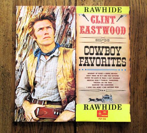 L.P. Clint Eastwood chante les chansons préférées des cowboy, CD & DVD, Vinyles | Rock, Comme neuf, Autres genres, Autres formats