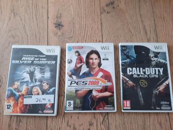 3 Wii games 10 euro voor 3 beschikbaar voor biedingen