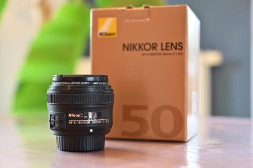 Nikon AF-S Nikkor 50mm f/1.8G, Audio, Tv en Foto, Foto | Lenzen en Objectieven, Zo goed als nieuw, Standaardlens, Ophalen