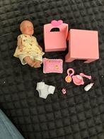 Mini baby born Zapf creation pop met tafel + stoel + access, Ophalen of Verzenden
